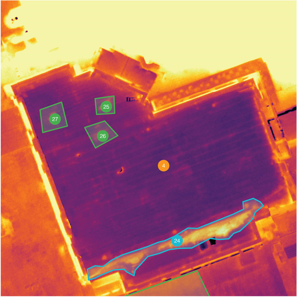 infrared photo of room