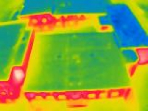 infrared moisture survey for roof